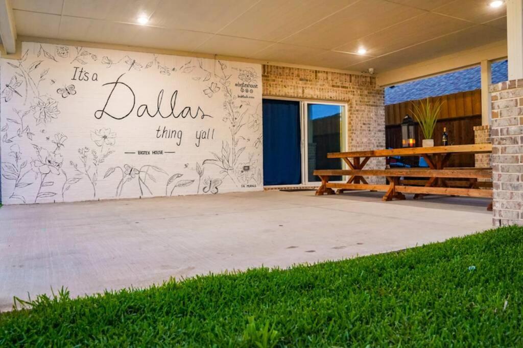 Dallas 4Br Large Yard W Hot Tub , Fire Pit And Basketball Hoop Eksteriør bilde